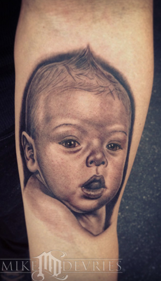 Tattoos - Baby Portrait  - 74122